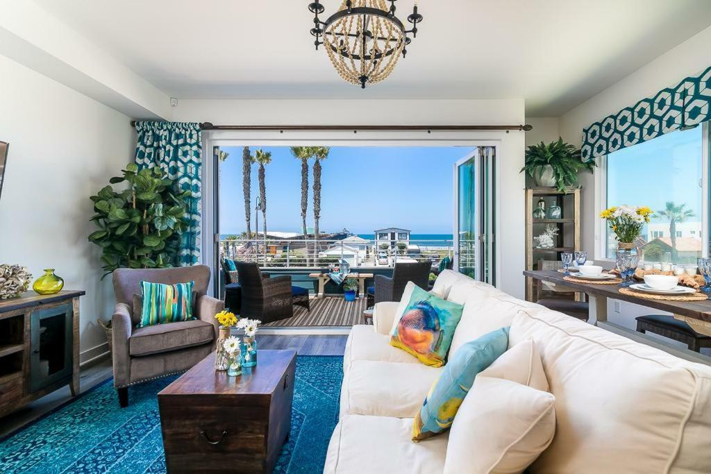Ocean View 3 Bedrooms Condo, Just Steps From The Park, Pier & Water! Imperial Beach Exterior photo